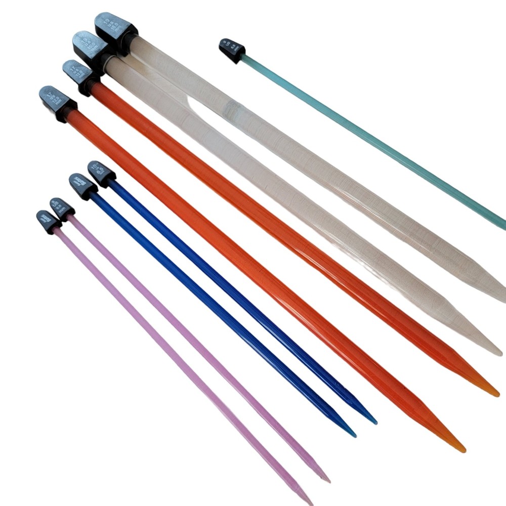 Susan Bates Clover Takumi Single Point Crochet Circular Knitting Needles Mix Lot